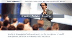 Desktop Screenshot of moshemilevsky.com